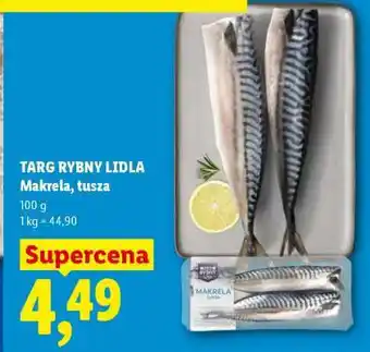 Lidl Makrela, tusza oferta