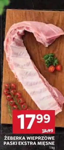 Stokrotka Żeberka Wieprzowe Paski Ekstra Mięsne oferta