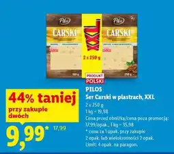 Lidl PILOS Ser Carski w plastrach, XXL oferta