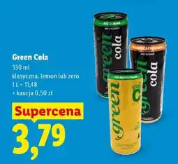 Lidl Green Cola oferta
