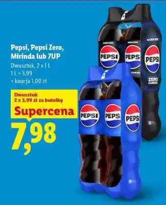 Lidl Pepsi, Pepsi Zero, Mirinda lub 7UP oferta