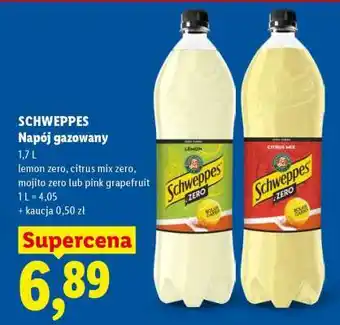 Lidl Schweppes napój gazowany oferta