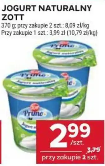 Stokrotka Jogurt Naturalny Zott oferta