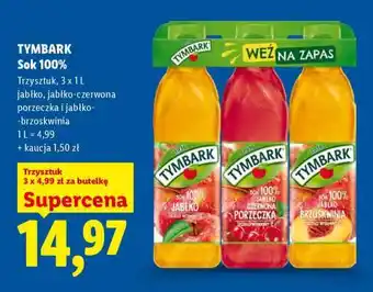 Lidl TYMBARK Sok 100% oferta