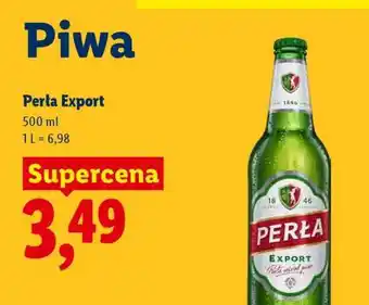 Lidl Perła Export oferta