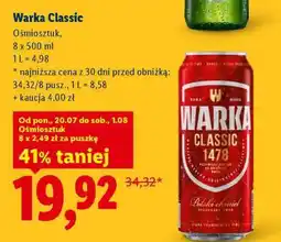 Lidl Warka Classic oferta
