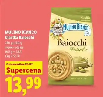 Lidl MULINO BIANCO Ciastka Baiocchi oferta