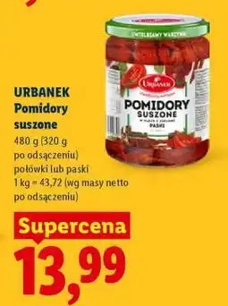 Lidl URBANEK Pomidory suszone oferta