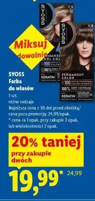 Lidl SYOSS Farba do włosów oferta