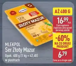 ALDI MLEKPOL Ser Złoty Mazur oferta