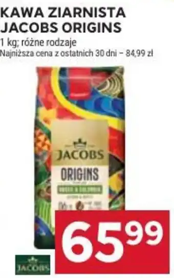 Stokrotka Kawa Ziarnista Jacobs Origins oferta