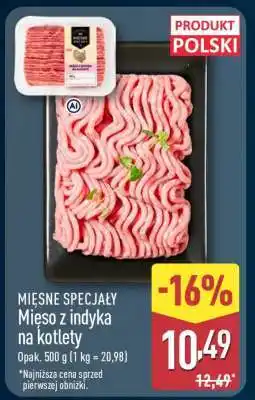ALDI Mięso z indyka na kotlety oferta