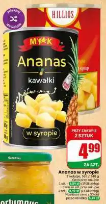 Dino Ananas w syropie oferta