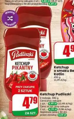 Dino Ketchup PUDLISZKI oferta