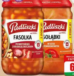 Dino Pudliszki Fasolka po bretońsku z kiełbasą i boczkiem oferta