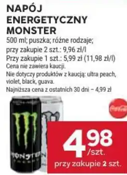 Stokrotka Napój Energetyczny Monster oferta