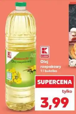 Kaufland Olej rzepakowy 1 l butelka oferta