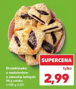Kaufland Drożdżówka z nadzieniem z owoców leśnych oferta