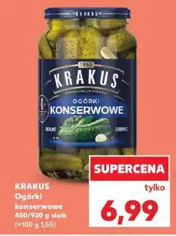Kaufland KRAKUS Ogórki konserwowe oferta