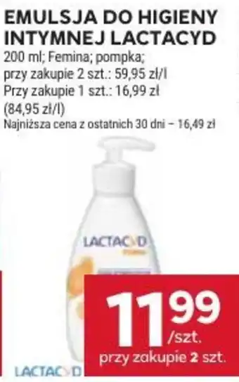 Stokrotka Emulsja do higieny intymnej Lactacyd oferta