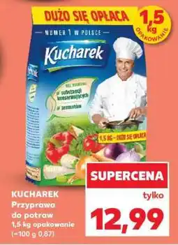 Kaufland KUCHAREK Przyprawa do potraw 1,5 kg opakowanie oferta