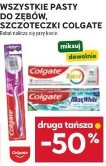 Stokrotka Pasty do zębów, szczoteczki Colgate oferta
