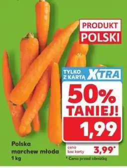 Kaufland Polska marchew młoda 1 kg oferta