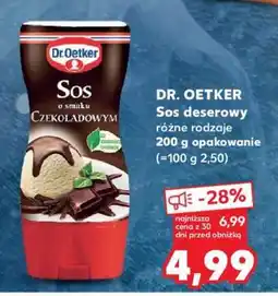 Kaufland DR. OETKER Sos deserowy oferta
