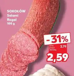 Kaufland SOKOŁÓW Salami Rogal 100 g oferta