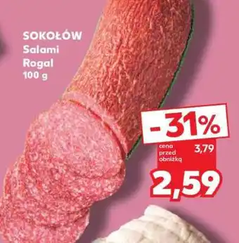 Kaufland SOKOŁÓW Salami Rogal 100 g oferta
