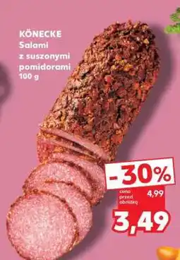 Kaufland KÖNECKE Salami z suszonymi pomidorami 100 g oferta