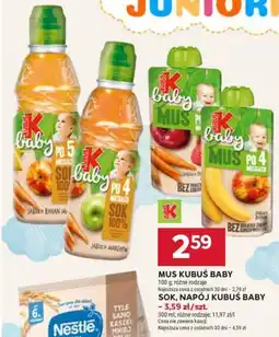 Stokrotka Kubuś BABY SOK, NAPOJ oferta