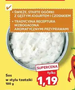 Kaufland Sos w stylu tzatziki 100 g oferta