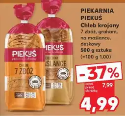 Kaufland PIEKARNIA PIEKUŚ Chleb krojony oferta