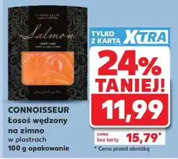 Kaufland CONNOISSEUR Łosoś wędzony na zimno oferta