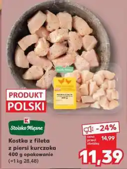 Kaufland Kostka z fileta z piersi kurczaka 400 g opakowanie oferta