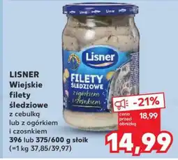 Kaufland LISNER Wiejskie filety śledziowe oferta