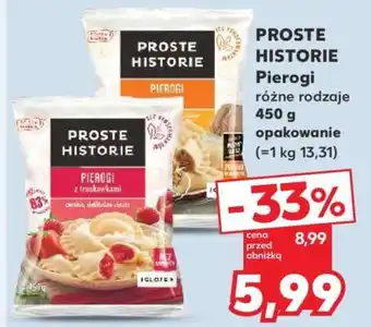 Kaufland PROSTE HISTORIE Pierogi oferta
