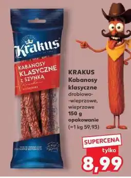 Kaufland KRAKUS Kabanosy klasyczne oferta