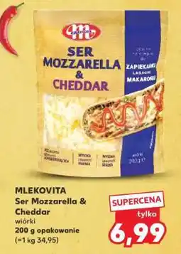 Kaufland MLEKOVITA Ser Mozzarella & Cheddar oferta