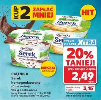 Kaufland Serek homogenizowany oferta