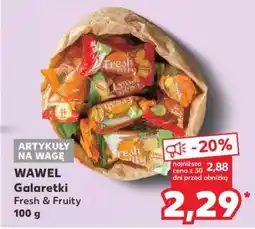 Kaufland WAWEL Galaretki Fresh & Fruity 100 g oferta