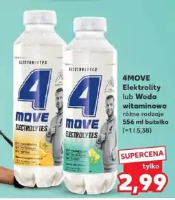 Kaufland 4MOVE Elektrolity lub Woda witaminowa oferta