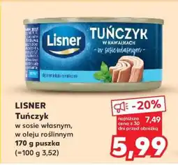 Kaufland LISNER Tuńczyk oferta