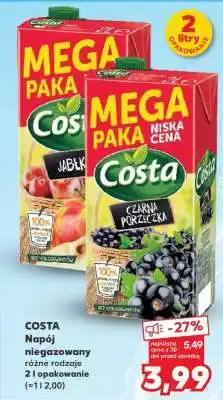 Kaufland COSTA Napój niegazowany różne rodzaje oferta