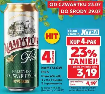 Kaufland Namysłów Pils oferta