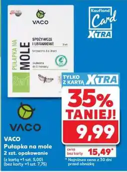 Kaufland VACO Pułapka na mole 2 szt. opakowanie oferta