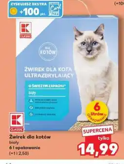 Kaufland Żwirek dla kotów oferta