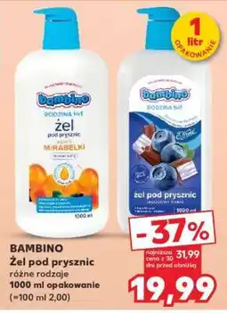 Kaufland BAMBINO Żel pod prysznic oferta