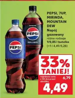 Kaufland PEPSI, 7UP, MIRINDA, MOUNTAIN DEW oferta